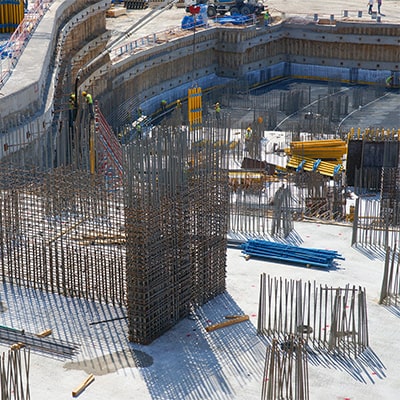 أعمال البناء والإنشاء